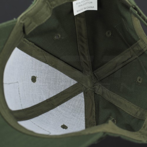 Кепка бейсболка Ріп-стоп на липучці хакі Китай 56 56