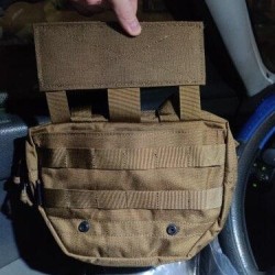 Сумка-напашник тактична хакі