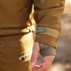 Куртка тактическая зимняя Хантер койот Софтшелл