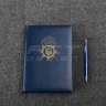 Блокнот щоденник НГУ з нанесенням синій А5 14,8х21 см 14,8х21 см