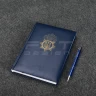 Блокнот щоденник НГУ з нанесенням синій А5 14,8х21 см 14,8х21 см