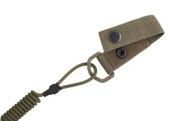 Шнур страхувальний Тренчик із карабіном койот