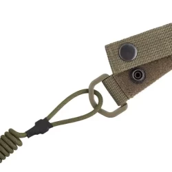 Шнур страхувальний Тренчик із карабіном койот