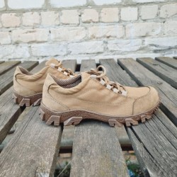 Кросівки літні тактичні Енерджі з бежевими тканинними вставками
