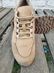 Кросівки літні тактичні Енерджі з бежевими тканинними вставками