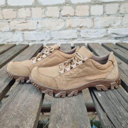 Кросівки літні тактичні Енерджі з бежевими тканинними вставками