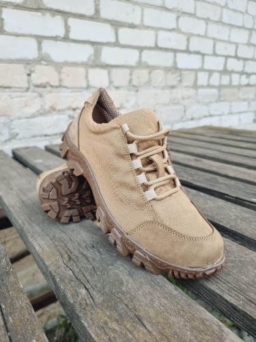 Кросівки літні тактичні Енерджі з бежевими тканинними вставками 36 36