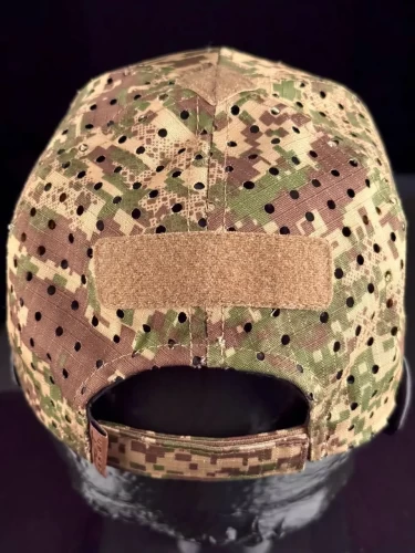 Кепка бейсболка ріп-стоп з велкро та перфорацією Хижак піксель G-0822 тактична 56 56