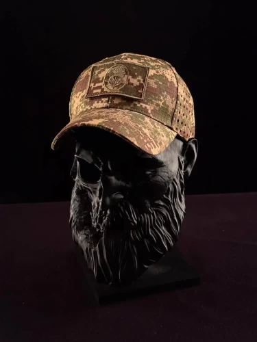 Кепка бейсболка ріп-стоп з велкро та перфорацією Хижак піксель G-0822 тактична 56 56