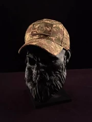 Кепка бейсболка ріп-стоп з велкро та перфорацією Хижак піксель G-0822 тактична