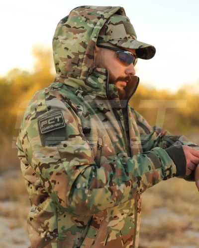 Куртка зимова Хантер Софтшел фліс Мультикам 40-42/3 40-42/3