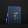 Блокнот щоденник ДСНС темно-синій А5 з тисненням датований 21х29,7 см-1241 21х29,7 см-1241
