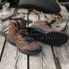 Черевики тактичні демісезонні Варяг кордура коричневі