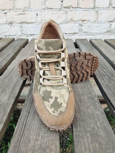 Кросівки літні тактичні Енерджі з тканинними вставками піксель ЗСУ 36 36