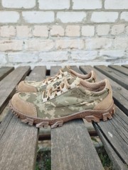 Кросівки літні тактичні Енерджі з тканинними вставками піксель ЗСУ