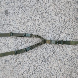 Тaктический 3-точечный ремень хаки