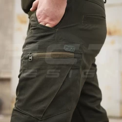 Брюки джинсы тактические стрейч канвас ХБ хаки