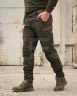 Штани джинси тактичні стрейч канвас ХБ хакі 42 42