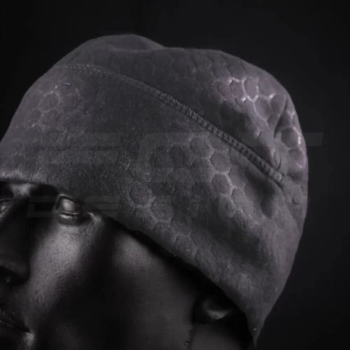 Шапка флісова соти Гексагон Сіра 56 56