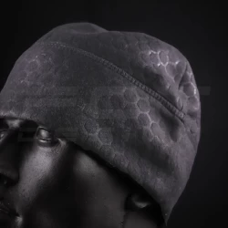 Шапка флісова соти Гексагон Сіра