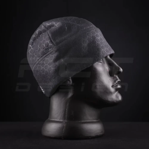 Шапка флісова соти Гексагон Сіра 56 56