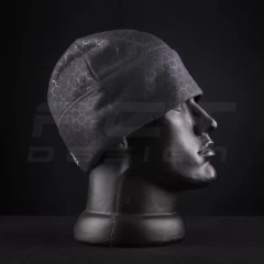 Шапка флісова соти Гексагон Сіра