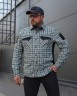 Тактическая милитари Рубашка FCT Blackbeard демисезон в клетку Зеленая (7 номер)  40-42/3