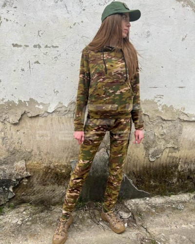 Костюм флисовый мультикам женский 