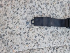 Тaктичний 3-тoчковий ремінь чорний