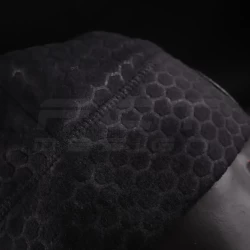 Шапка флісова соти Гексагон Поліції з кокардою Чорна