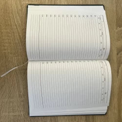 Блокнот дневник ВСУ хаки А5 слепое тиснение недатировано