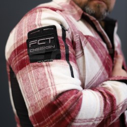 Тактична мілітарі Сорочка FCT демісезон утеплена в клітинку Бордова (26 номер)