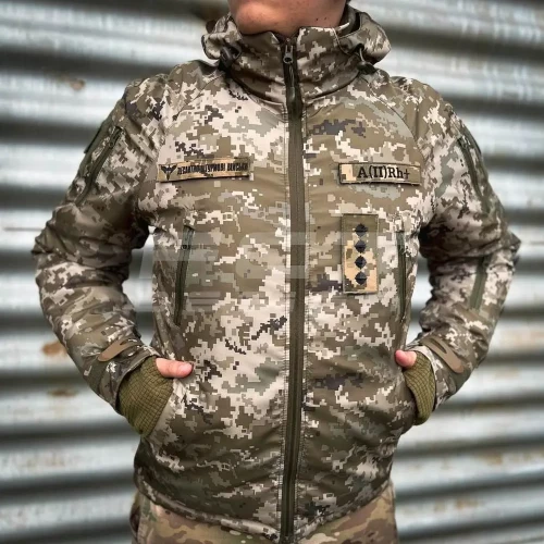 Куртка зимова Хантер Дюспо синтепон піксель ЗСУ 40-42/3 40-42/3