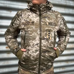 Куртка зимова Хантер Дюспо синтепон піксель ЗСУ