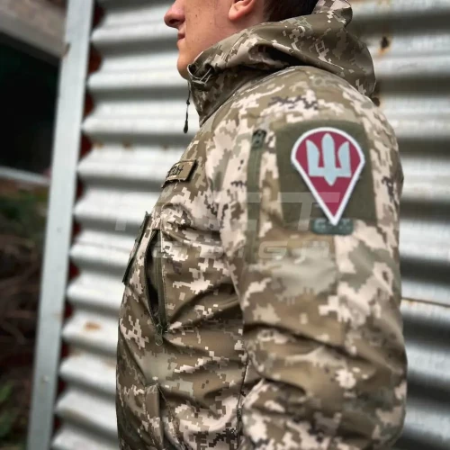 Куртка зимова Хантер Дюспо синтепон піксель ЗСУ 40-42/3 40-42/3