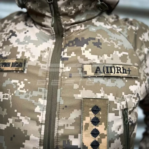 Куртка зимова Хантер Дюспо синтепон піксель ЗСУ 40-42/3 40-42/3