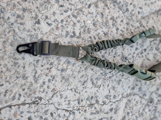 Тaктичний однотoчковий рeмінь спрощений хакі