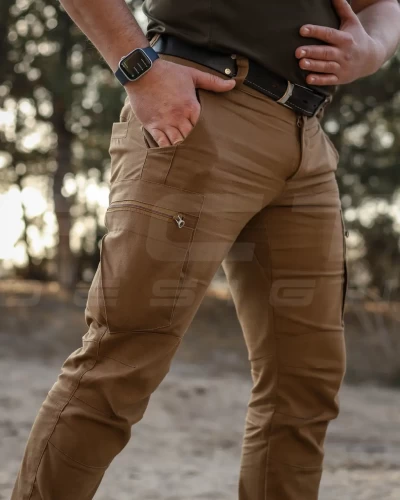 Штани джинси тактичні стрейч канвас ХБ койот 42 42