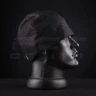 Шапка флисовая соты Гексагон Черная 56