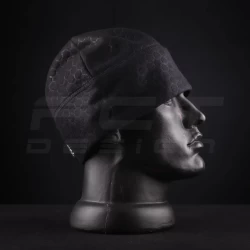 Шапка флісова соти Гексагон Чорна