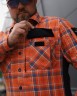 Тактична мілітарі Сорочка FCT Blackbeard демісезон в клітинку Помаранчева (4 номер) 40-42/3 40-42/3