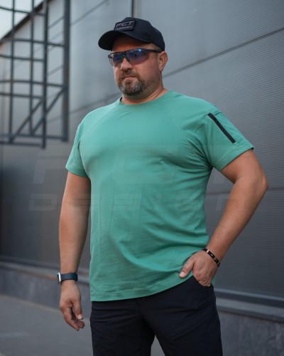 Футболка тактична Комбат з кишенею Zara Ментол 42 42