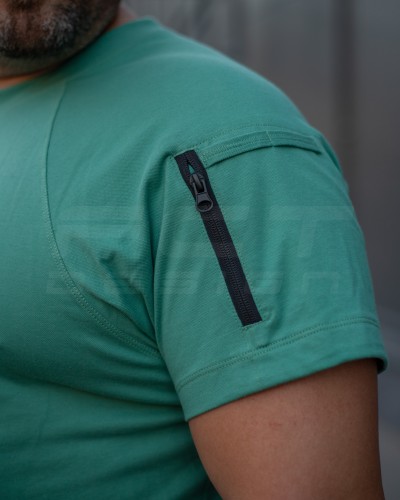 Футболка тактична Комбат з кишенею Zara Ментол 42 42