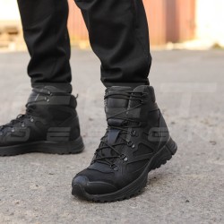 Ботинки тактические Варяг демисезонные черные