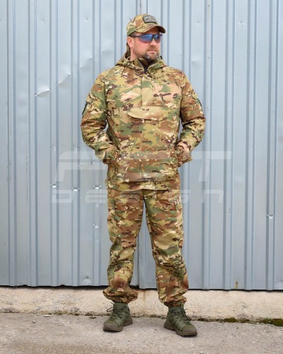 Костюм Гірка Анорак тактичний ріп-стоп мультикам 40-42/3 40-42/3