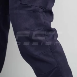 Брюки летние Джинсы темно-синие