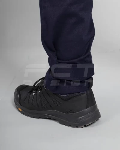 Брюки летние Джинсы темно-синие 42