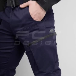 Брюки летние Джинсы темно-синие