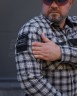 Тактическая милитари Рубашка FCT Blackbeard демисезон в клеточку Серая (10 номер)  40-42/3