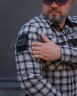 Тактическая милитари Рубашка FCT Blackbeard демисезон в клеточку Серая (10 номер)  40-42/3